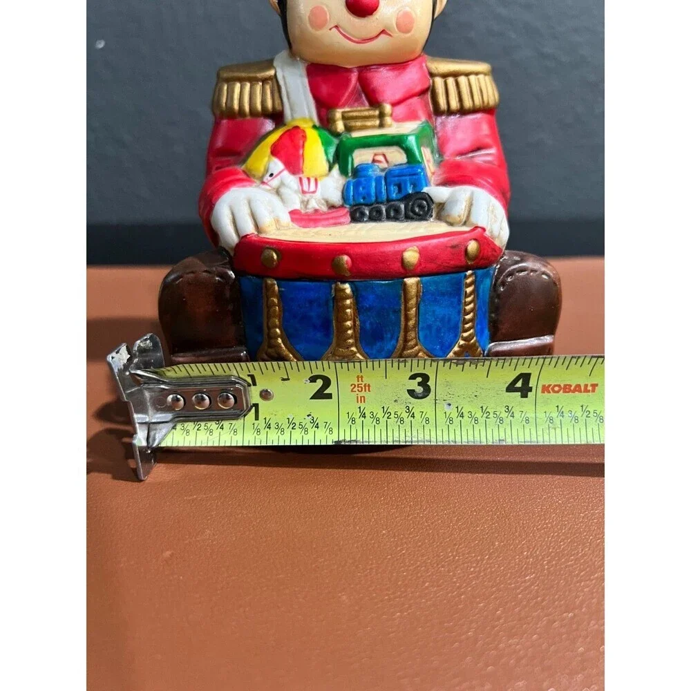Vintage Sears Drummer Toy Solider Music Box Works plays Toy Land